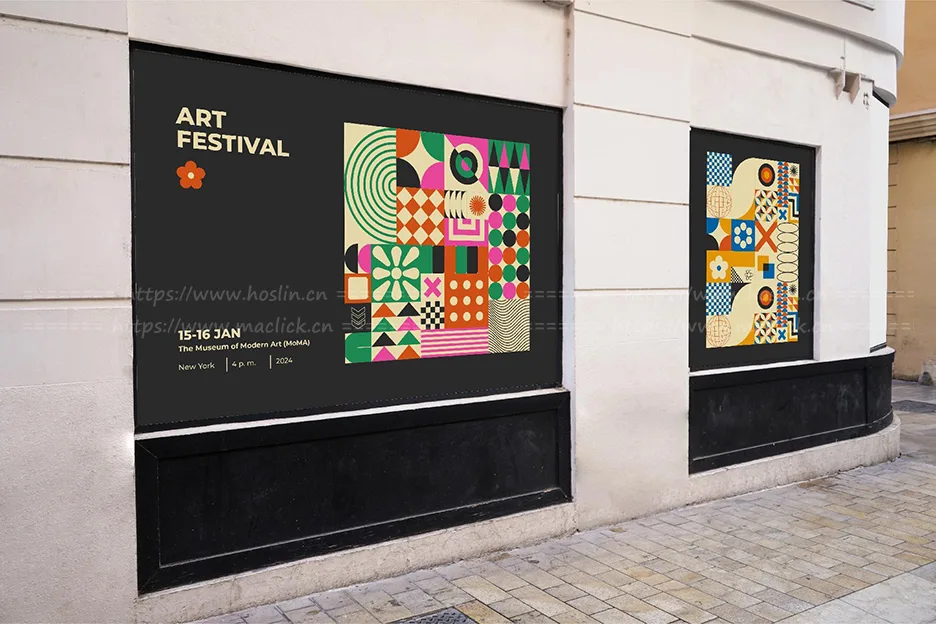 包豪斯风格,几何图形元素